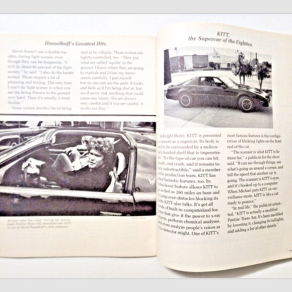 The Knight Rider Behind the Scenes w/KITT & David Hasselhoff by Chip Lovitt - Picture 4 of 5